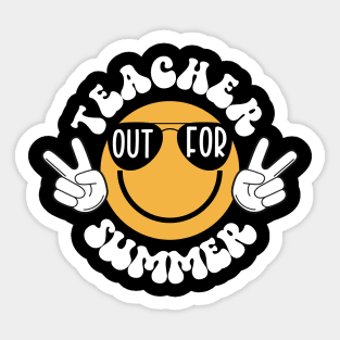 School Out For Summer Sticker